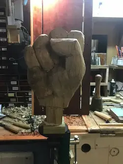 Sculpted Fist