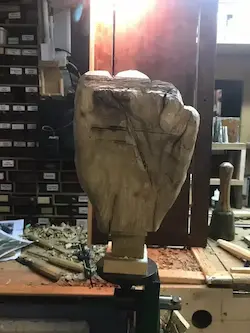 Sculpted Fist