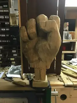 Sculpted Fist